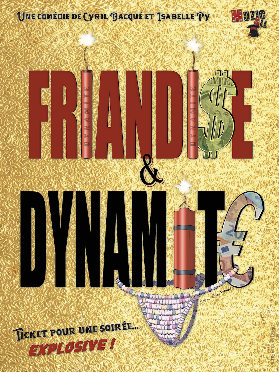 Affiche Friandise et Dynamite BD (3)